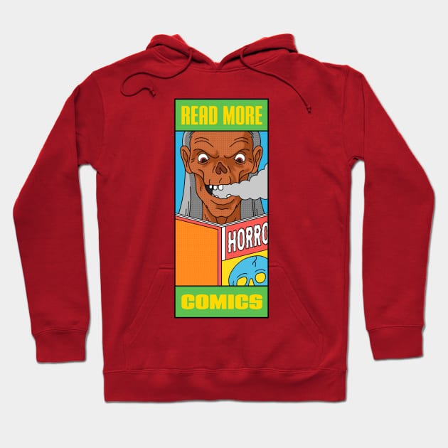 Read more comics! Hoodie by BryanWestArt